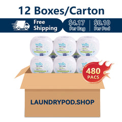 【Bulk Packs】All-in-One Free & Clear Laundry Pods