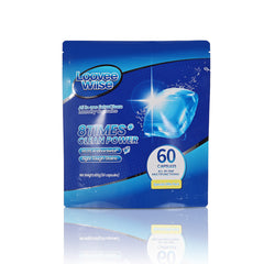 【24 Bags/1440 PACs】LooveeWiise All-in-one Laundry Capsules