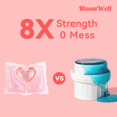 【30 PACs】3-in-1 Long-Lasting White Peach Fragrance Laundry Pods 【Free Shipping】