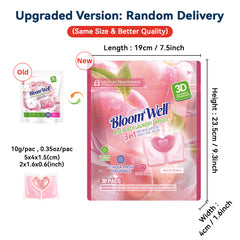 【120 PACs】3-in-1 Long-Lasting White Peach Fragrance Laundry Pods 【Free Shipping】