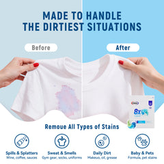 【90 PACs】4-in-1 Ultimate Deep Clean Laundry 【Free Shipping】