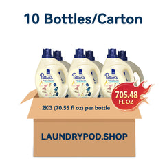 【10bottles/Carton】2KG (70.55 fl oz) Pattan’s Perfume Wash Cleaner Anti-Mite Anti-Bacterial Laundry Liquid