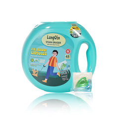 【12 Boxes 576PACs】-in-1 LangQin Deep Clean Laundry Capsules
