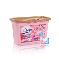 【24 Boxes 1008 PACs】3-in-1 Dokfu Heart-Shaped Laundry Capsules