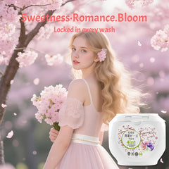 【20 Boxes 1200PACs】4-in-1 Huajianfang Deep Clean Laundry Capsules
