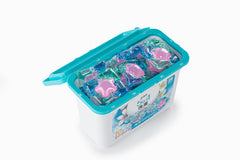 【24 Boxes 672PACs】Huajifang, 5D Laundry Pods Green