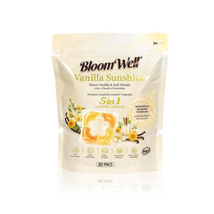 【40 Bags 1200PACs】5-in-1 Bloomwell Vanilla Sunshine scent.