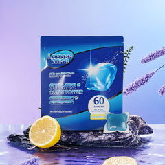 【60 PACs】LooveeWiise All-in-one Laundry Capsules 【Free Shipping】
