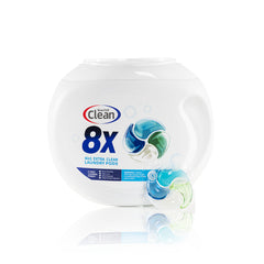 【20 Boxes 1200 PACs】4 in 1 Ultimate Deep Clean Laundry Detergent Pods
