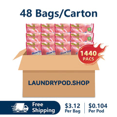 【Clearance Sale • Free Shipping】3-in-1 Long-Lasting White Peach Fragrance Laundry Pods