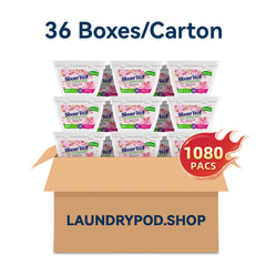 【36 Boxes 1080 PACs】3-in-1 Laundry Detergent Pods