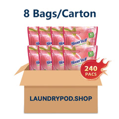 【Personal Packs】3-in-1 Long-Lasting White Peach Fragrance Laundry Pods
