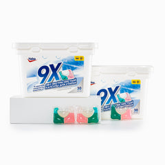 【36 Boxes 1080 PACs】Hanka 3-in-1 Laundry Detergent Pods