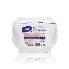 【24 Boxes 720 PACs】5-in-1 LooveeWiise flower-Shaped Laundry Capsules
